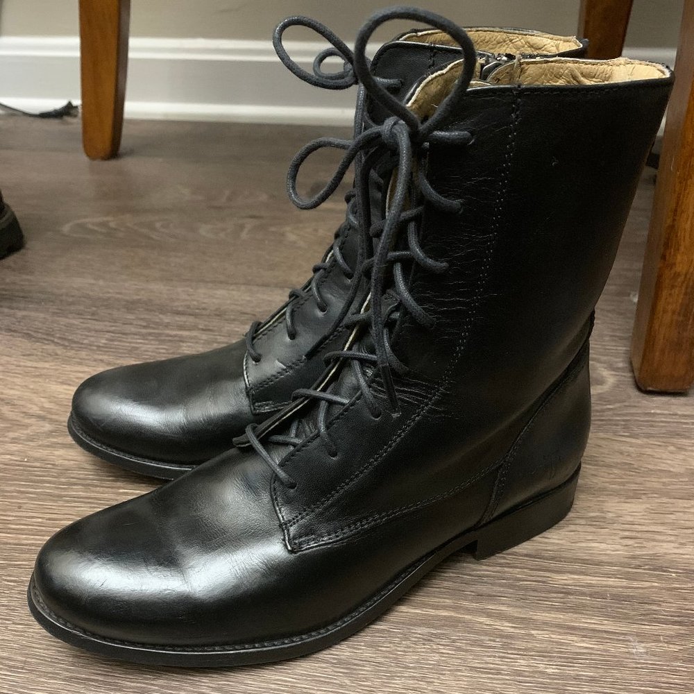 Frye Melissa Lace-Up Boots